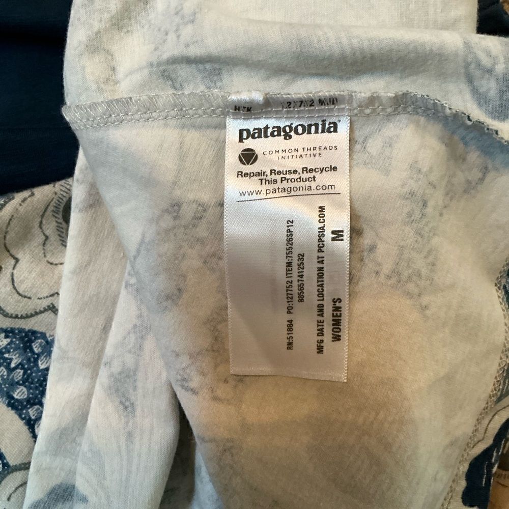 WOMEN’S PATAGONIA FLORAL ACTIVE DRESS! EUC! SIZE M - Picture 7 of 9